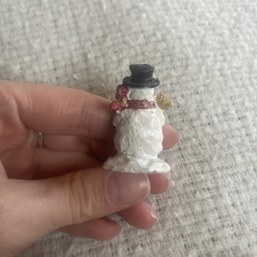 Lemax Christmas Village Snowman Accessory‎ Figure SNOWDAY Frosty